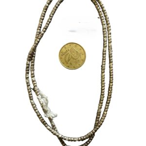 Tira de bronce anilla plateada
