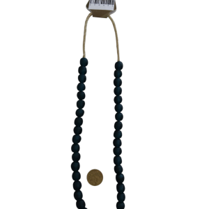 Collar cuentas de vidrio de Ghana grandes
