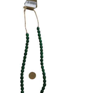 Collar cuentas de vidrio de Ghana medianas