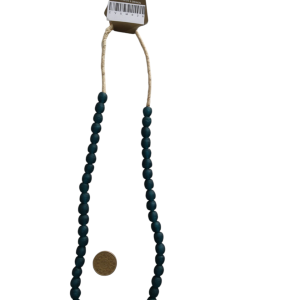 Collar cuentas de vidrio de Ghana medianas
