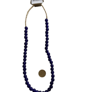 Collar cuentas de vidrio de Ghana medianas