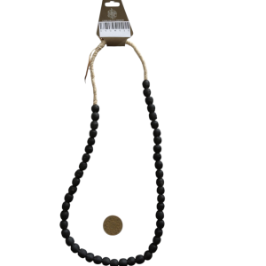 Collar cuentas de vidrio de Ghana medianas