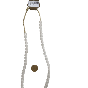 Collar cuentas de vidrio de Ghana medianas