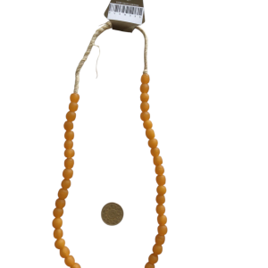 Collar cuentas de vidrio de Ghana medianas