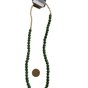 Collar cuentas de vidrio de Ghana pequeñas