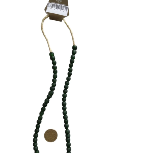 Collar cuentas de vidrio de Ghana pequeñas