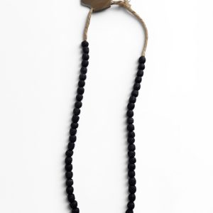 Collar cuentas de vidrio de Ghana pequeñas