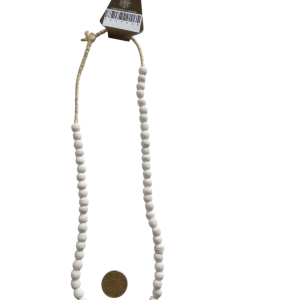 Collar cuentas de vidrio de Ghana pequeñas