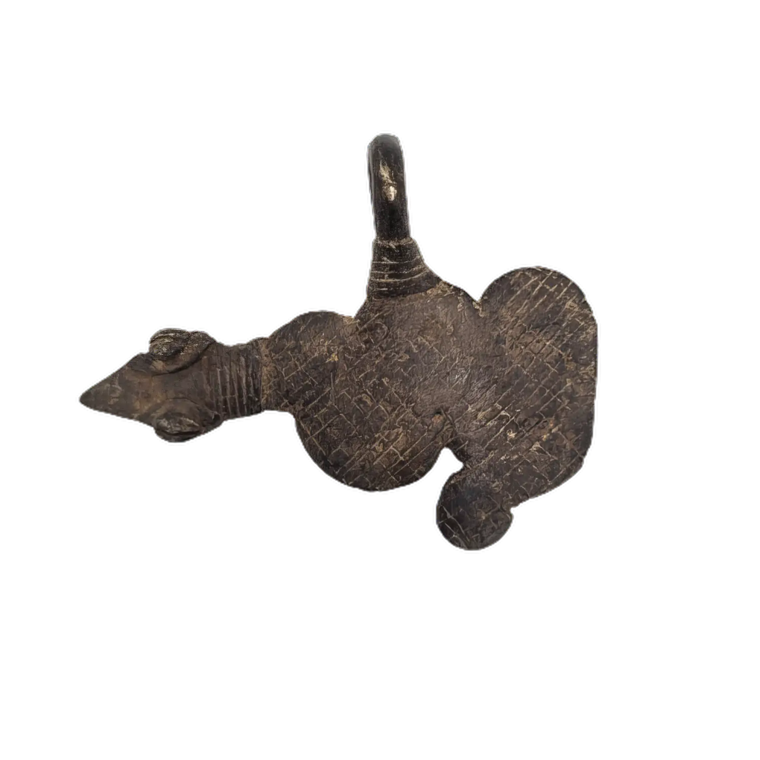 Colgante de bronce envejecido hecho a mano