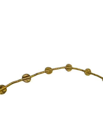 Collar bronce terminado