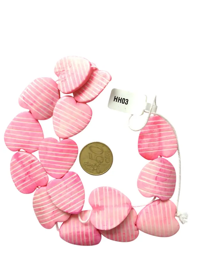 Collar de hueso corazón