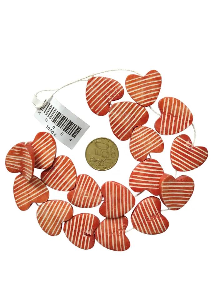 Collar de hueso corazón