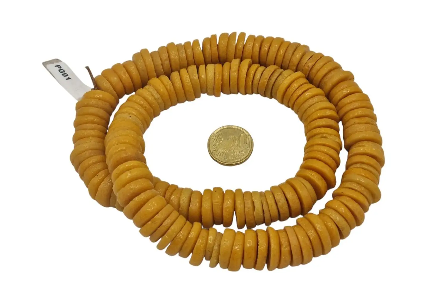 Collar de vidrio "donut"