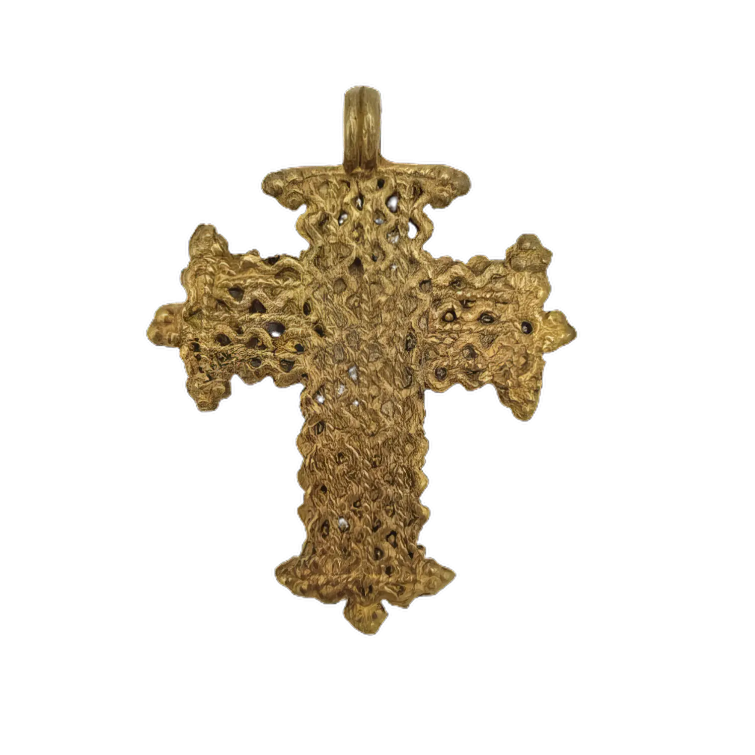 Cruz de bronce
