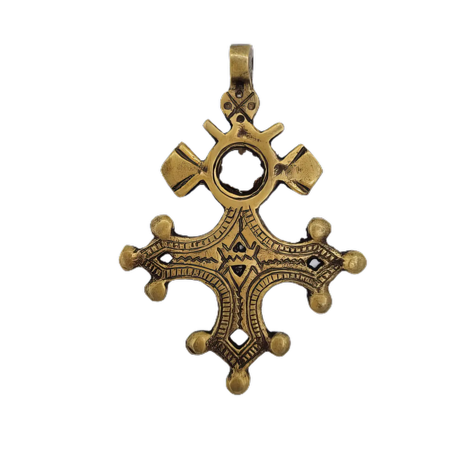 Cruz de bronce