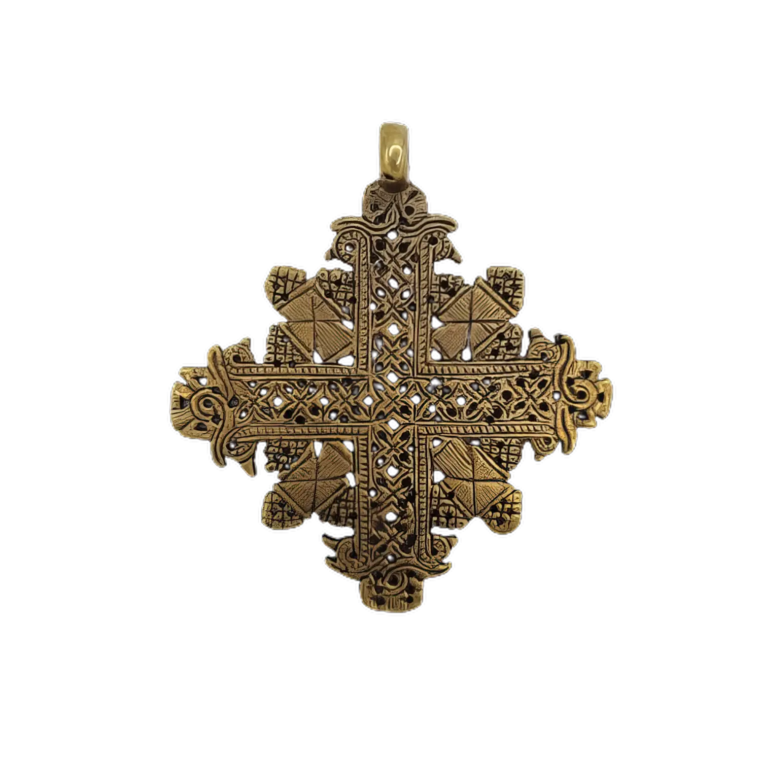 Cruz de bronce