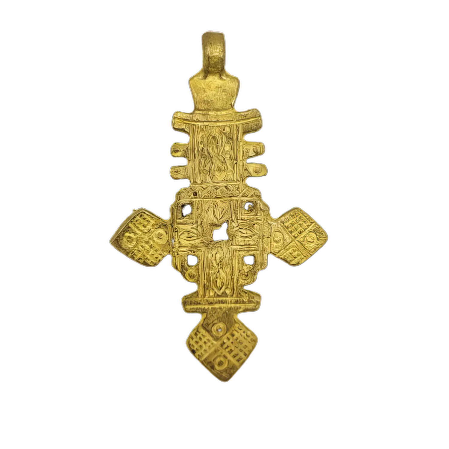 Cruz de bronce