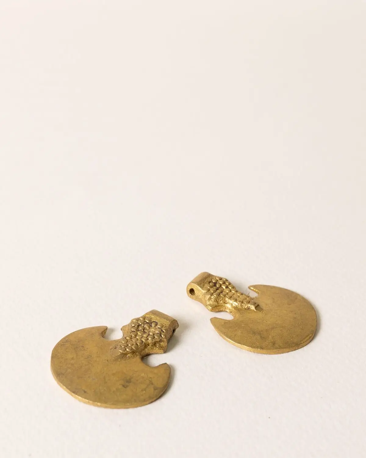 Cuenta de bronce pequeña (Pack de 2 piezas)