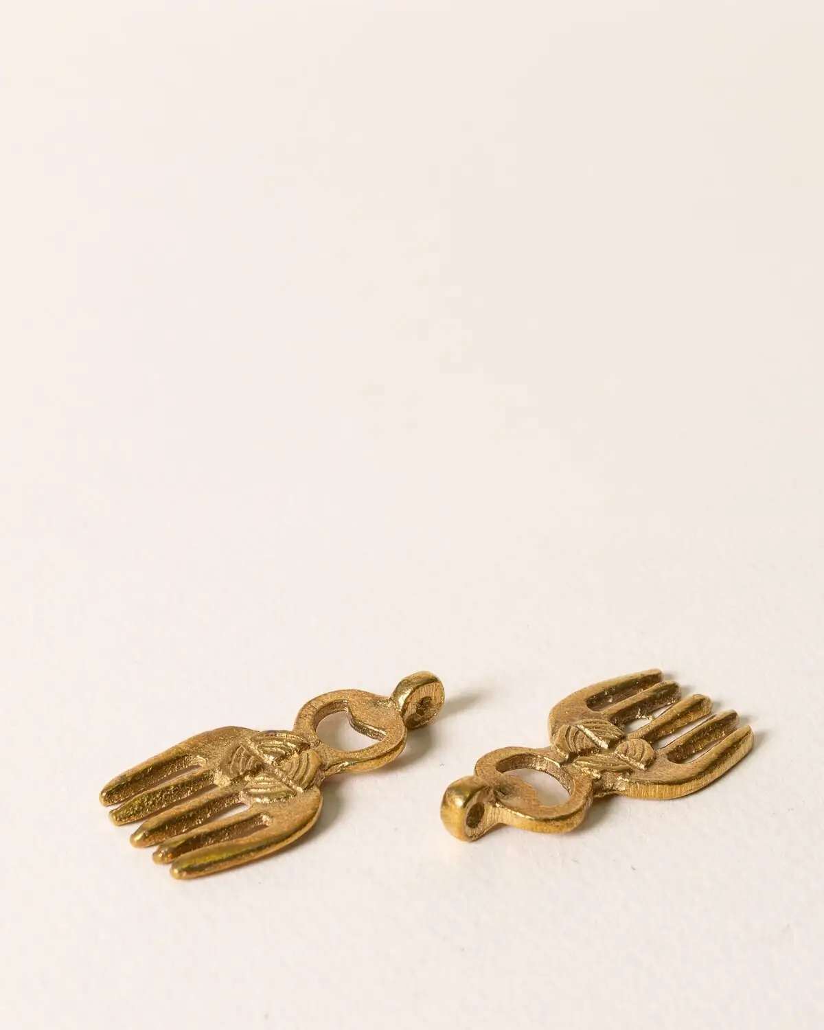 Cuenta de bronce pequeña (Pack de 2 piezas)