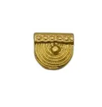 Cuenta pasante de bronce