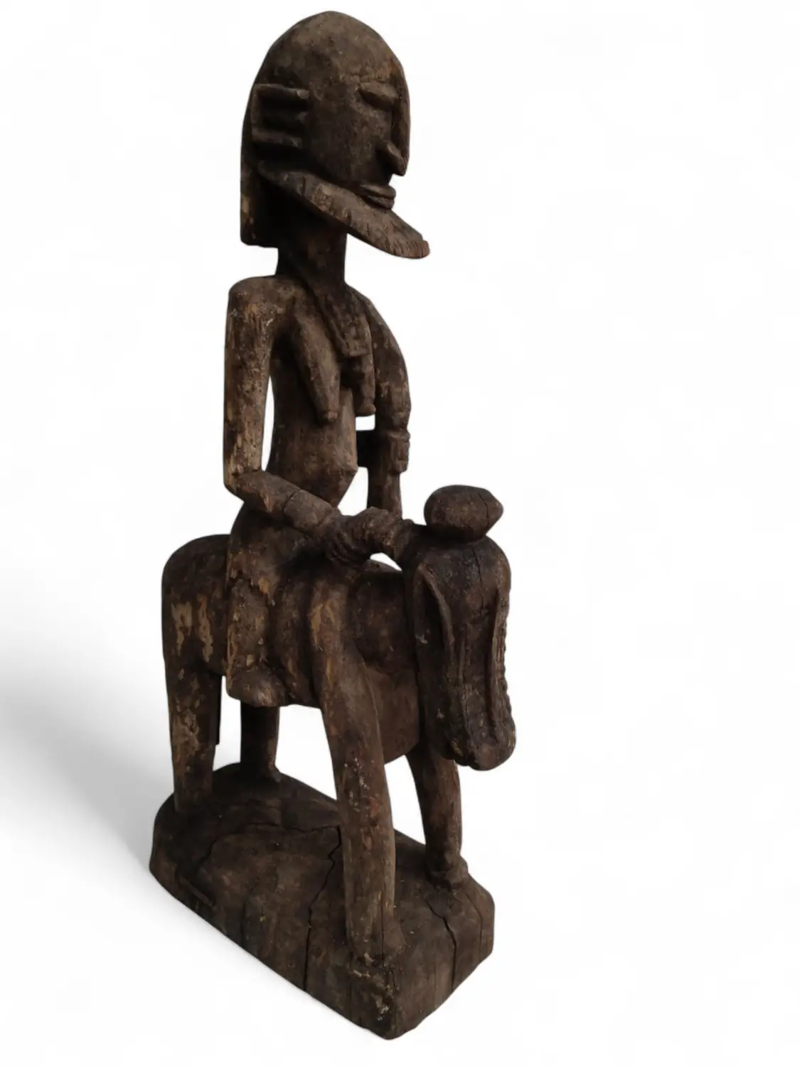 Escultura Dogon de un jinete