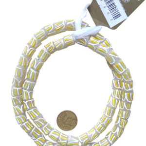Collar de vidrio con fuegos artificiales