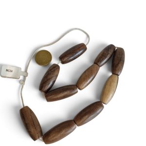 Tiras de cuentas de madera