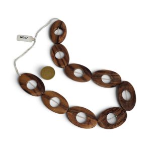 Tiras de cuentas de madera
