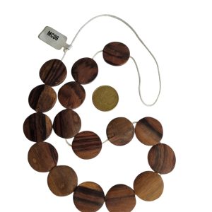 Tiras de cuentas de madera