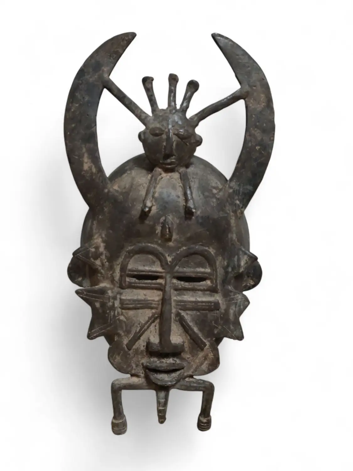 MASCARA  DE BRONCE