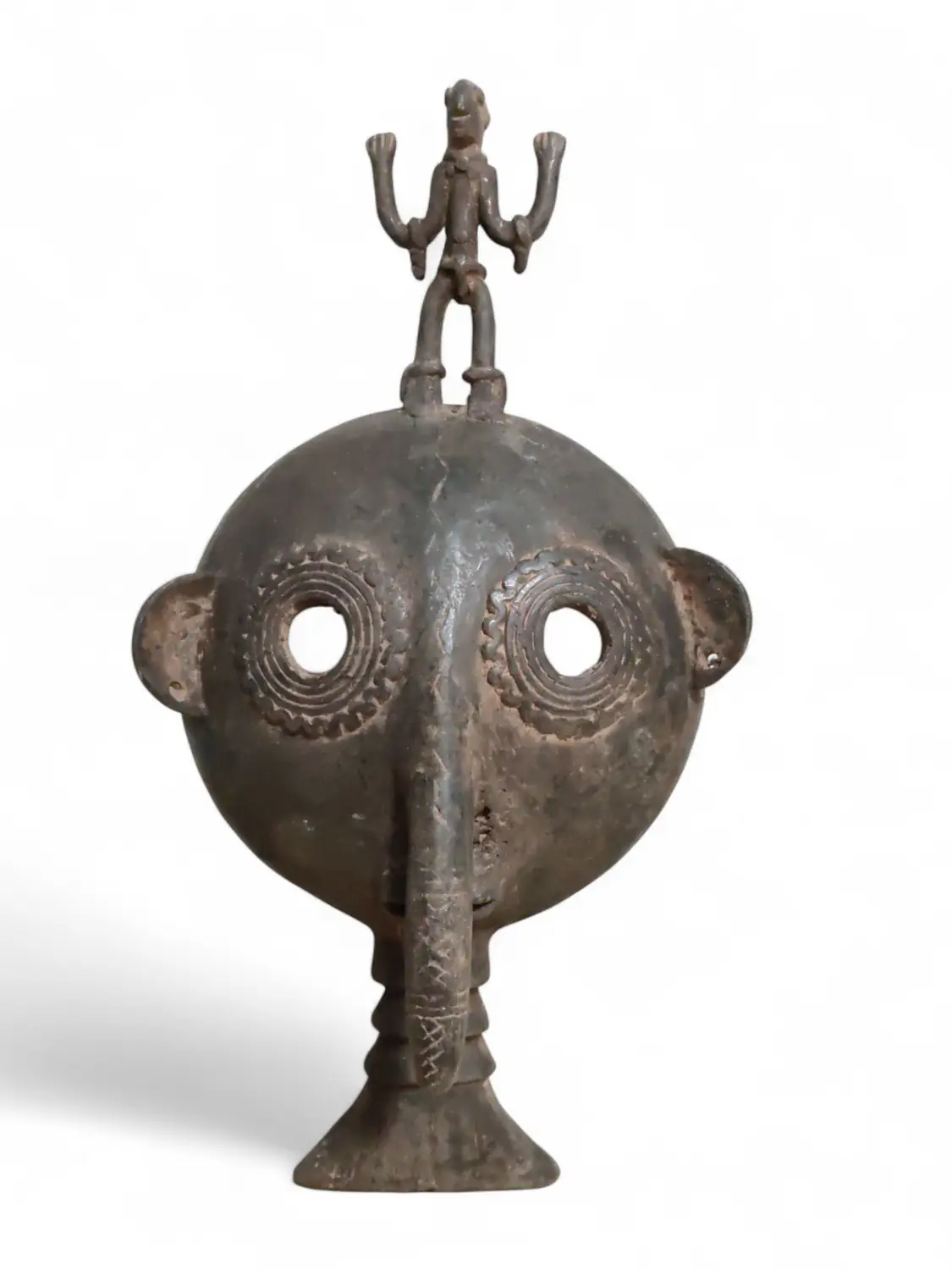 MASCARA  DE BRONCE