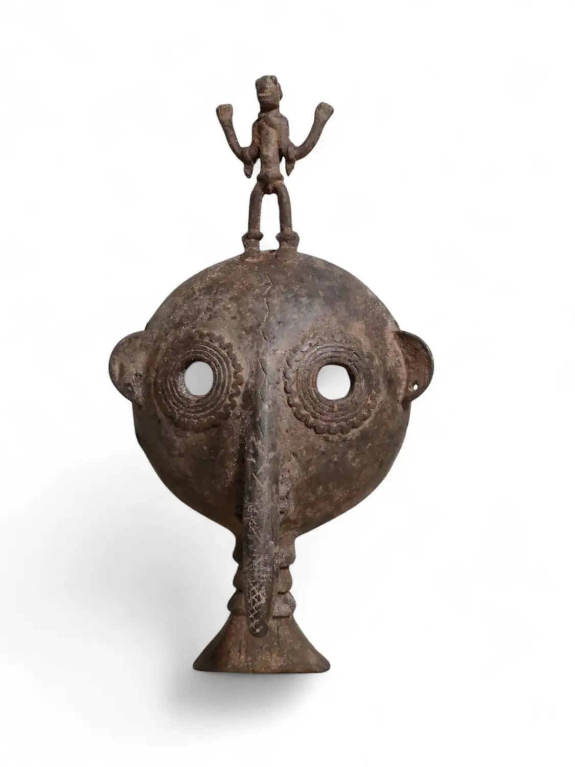 MASCARA  DE BRONCE