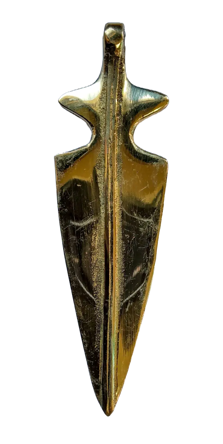Medallón de bronce