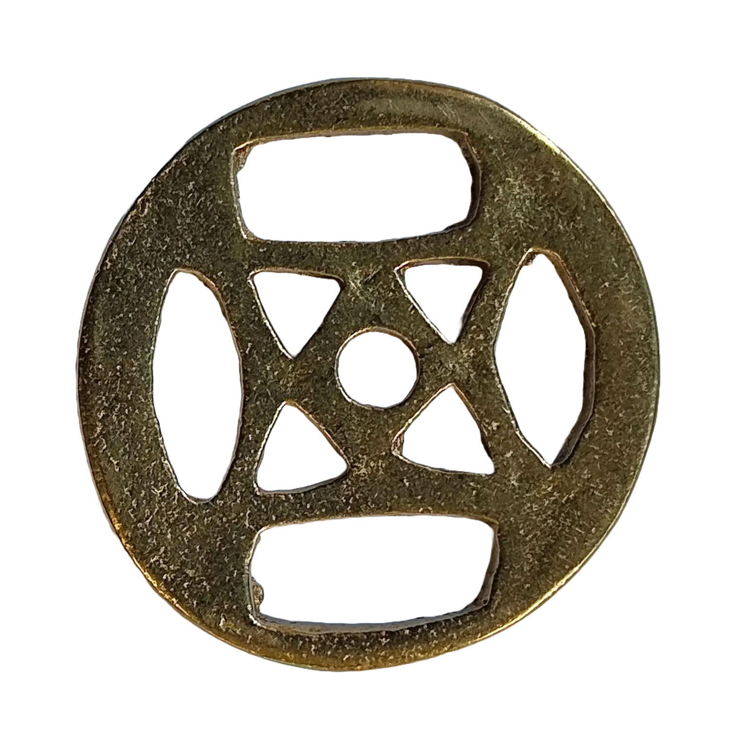 Medallón de bronce
