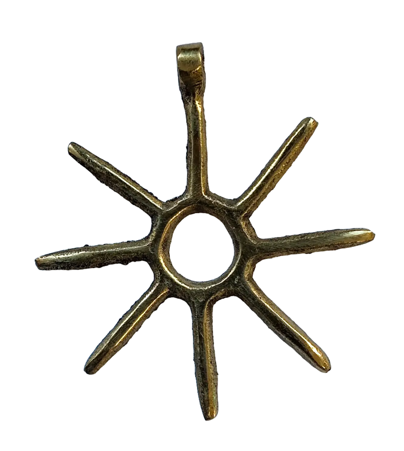 Medallón de bronce