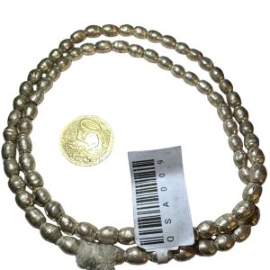 TIRAS DE BRONCE PLATEADA QSA