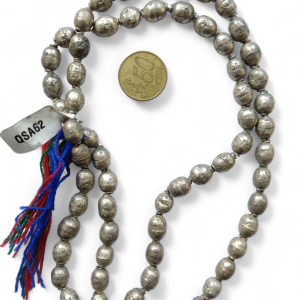 TIRAS DE BRONCE PLATEADA QSA