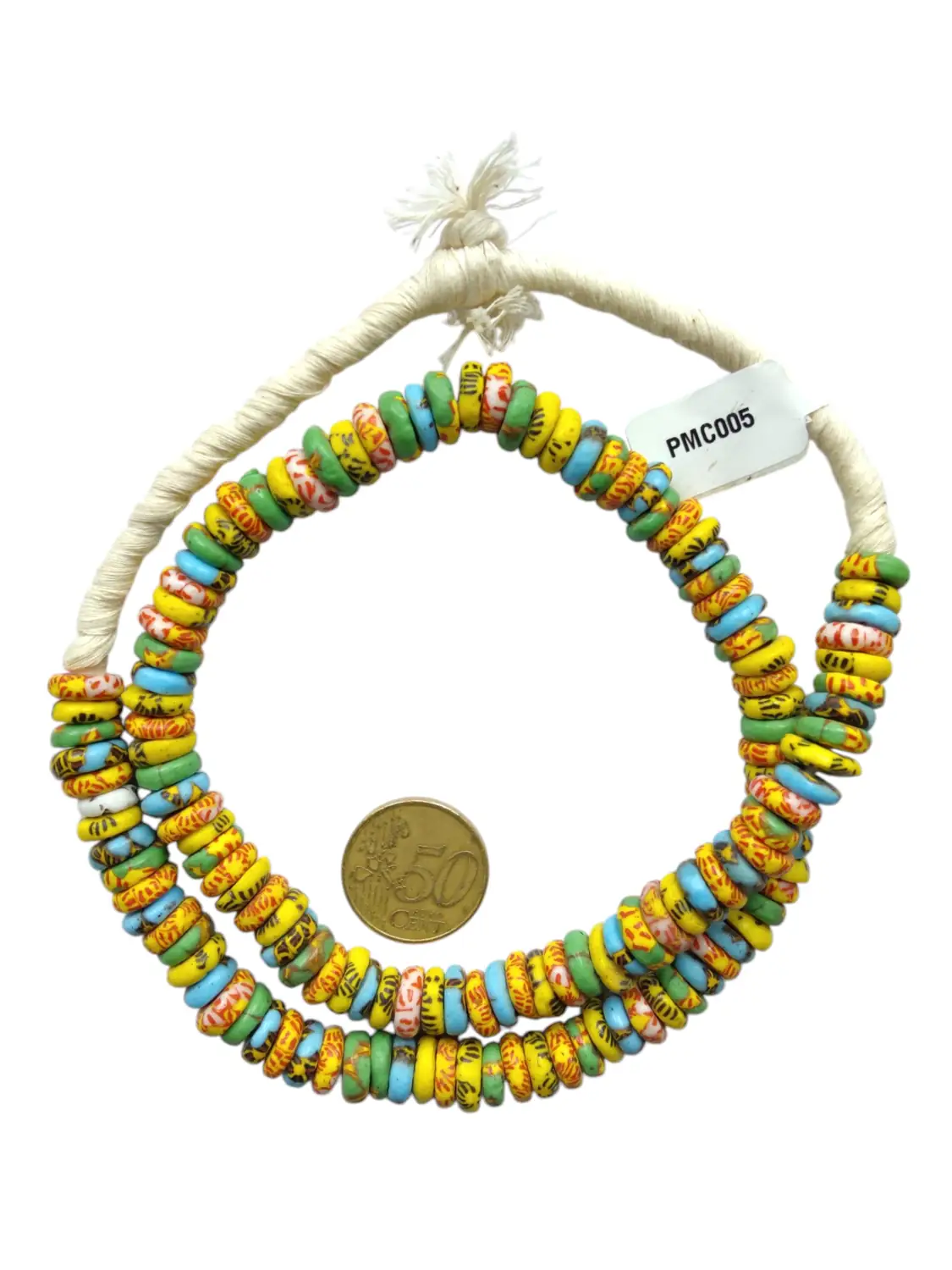 Tiras de vidrio donut flores