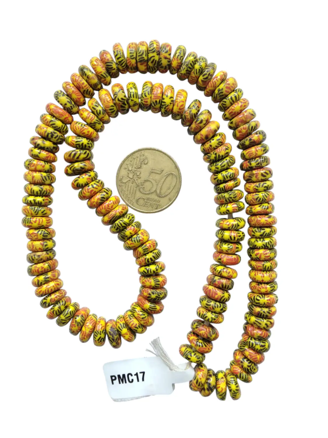 Tiras de vidrio donut flores