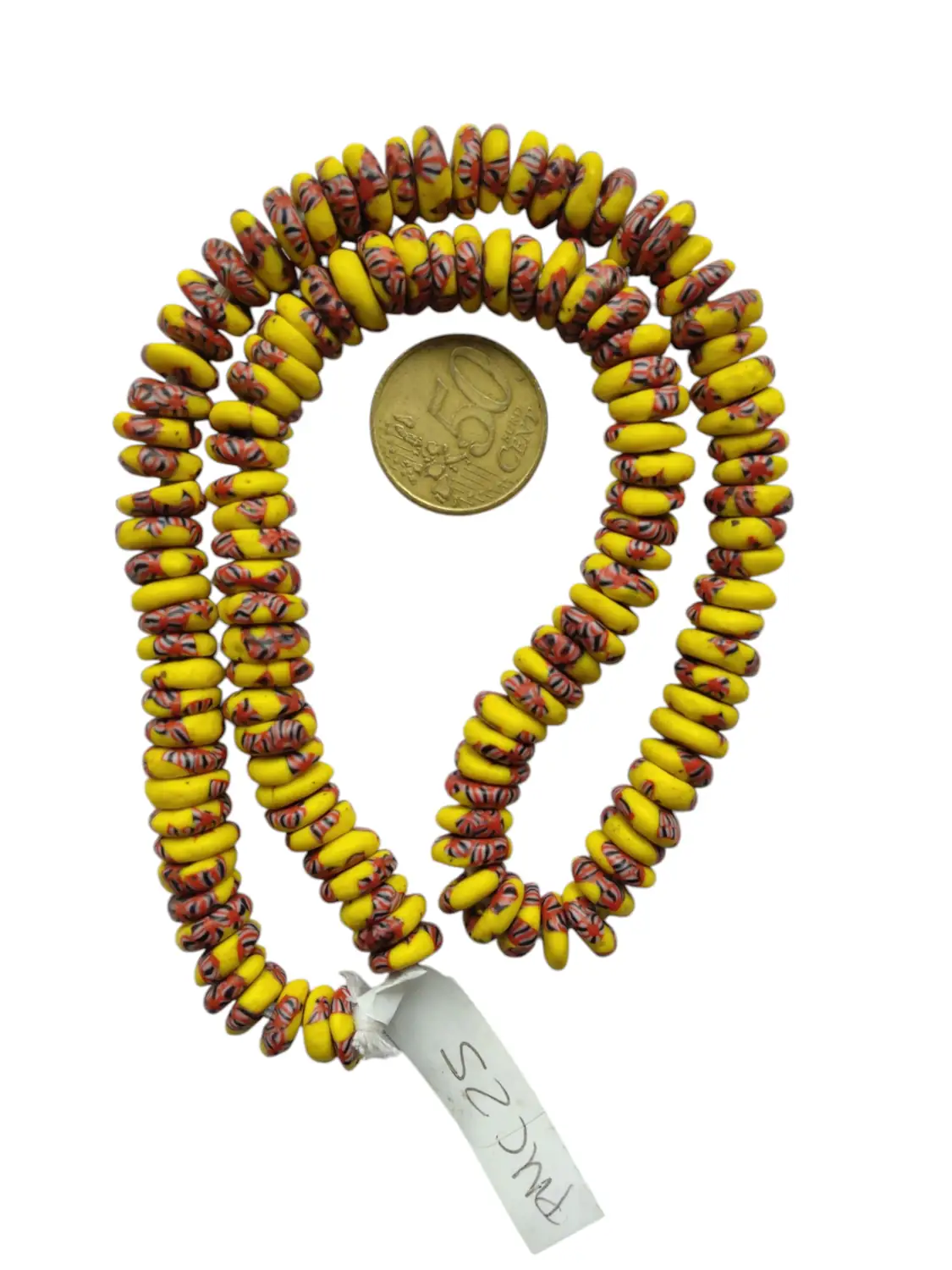 Tiras de vidrio donut flores