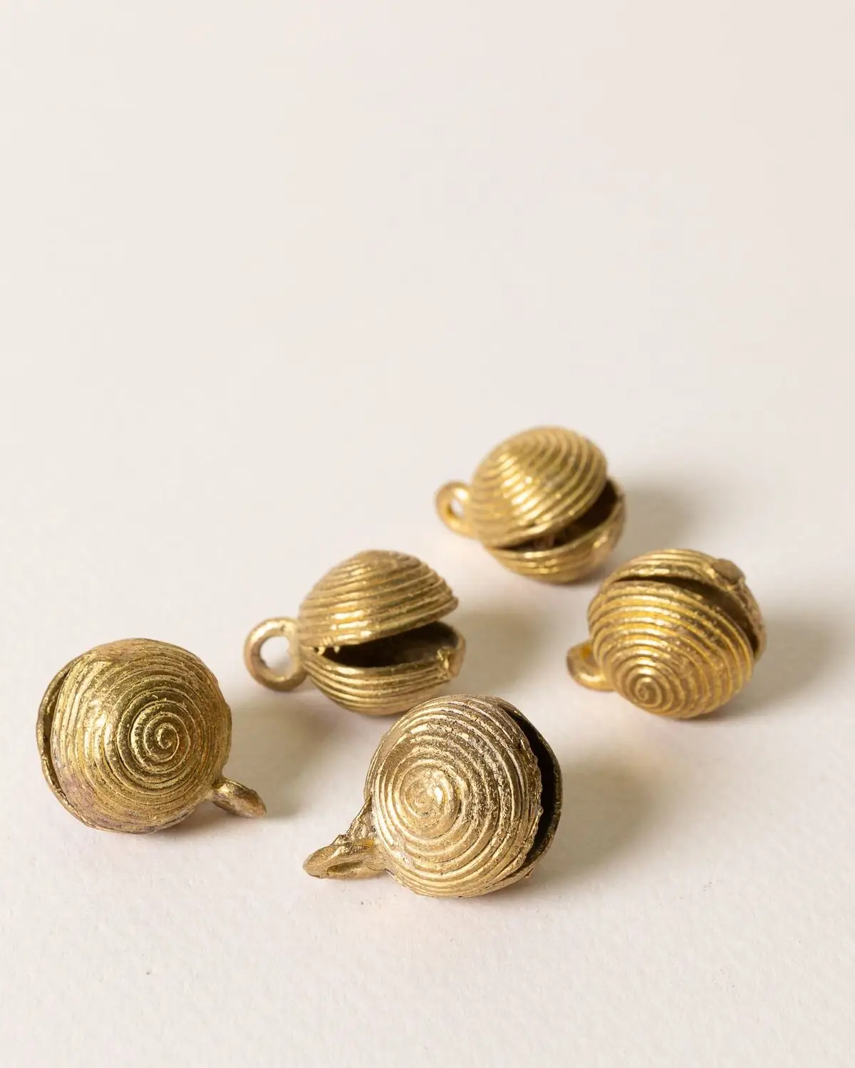 cascabel bronce (Pack de 5 piezas)
