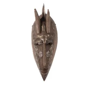 MASCARA BAMBARA MADERA/BRONCE
