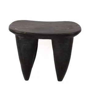TABURETE SENUFO NEGRO
