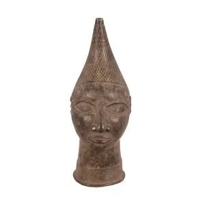 CABEZA BENIN IFE BRONCE M 1