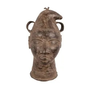 CABEZA BENIN IFE BRONCE M 6