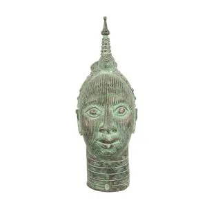 CABEZA BENIN BRONCE