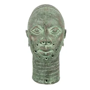 CABEZA BENIN BRONCE 1 E