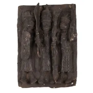 PLACAS BRONCE BENIN 2