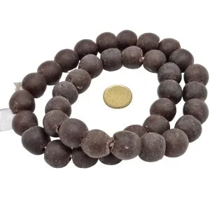 Collar de vidrio bolas