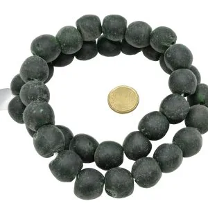 Collar de vidrio bolas